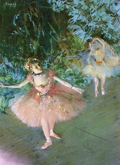 Dancers on Set Edgar Degas